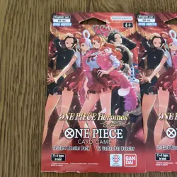 One Piece TCG Heroines Edition EB-03 Sleeved Booster Pack - X 3 packs English - Image 2