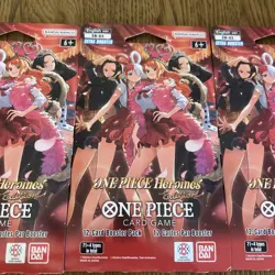 One Piece TCG Heroines Edition EB-03 Sleeved Booster Pack - X 3 packs English - Image 3