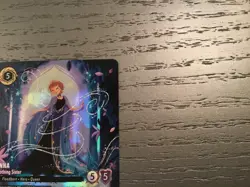 Disney Lorcana Anna Soothing Sister Enchanted Rare 227/204 Winterspell - Image 3
