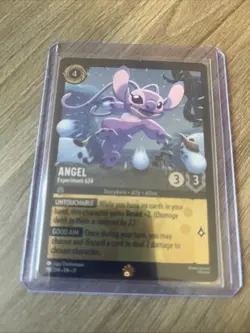 Disney Lorcana Angel Experiment 624 Legendary Cold Foil 191/204 Winterspell - Image 2