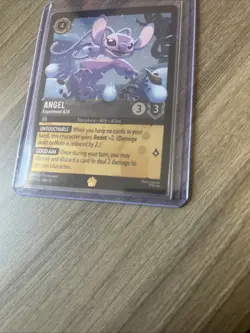 Disney Lorcana Angel Experiment 624 Legendary Cold Foil 191/204 Winterspell - Image 3