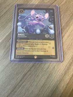 Disney Lorcana Angel Experiment 624 Legendary Cold Foil 191/204 Winterspell - Image 4