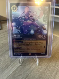 Disney Lorcana Angel Experiment 624 Legendary Cold Foil 191/204 Winterspell - Image 5