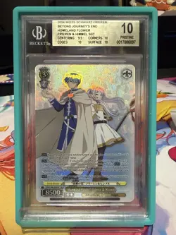 BGS 10 Weiss Schwarz “Homeland Flower” Frieren & Himmel SEC - Image 1