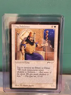 King Suleiman Arabian Nights -Magic The Gathering - Image 1