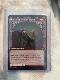 Birgi, God of Storytelling (Showcase) Kaldheim Regular. Harnfel, Horn Of Bounty - Image 2