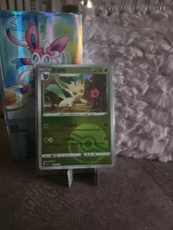 Holo Folipurba 07 03/ 15 - Gem Pack Vol 2 - NM Pokeball - Leafeon Pokemon Karte - Image 1