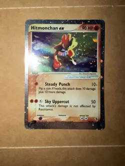 Hitmonchan ex 98/109 Ruby and Sapphire Holo Rare Pokemon TCG Nintendo HP - Image 1