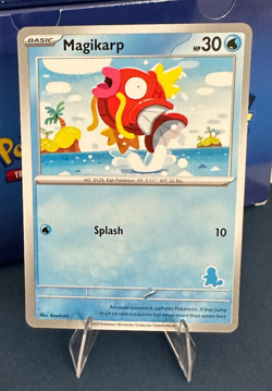 Magikarp My First Battle Deck EXCLUSIVE Squirtle Stamp Pokemon Card 2023 - Image 1