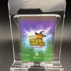 Venom (Pikachu) #E23 - Pink Holo Box Hit Electric Pikachu Cosplay - Pokemon - Image 2