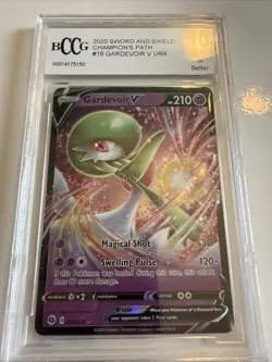 BCCG 10 Gardevoir V 016/073 Champion's Path Ultra Rare Pokemon Card - Image 1