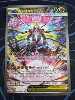 Mega Zygarde ex SIR - ME: Perfect Order 120/088 Pokemon TCG - Image 1