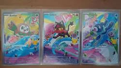 Pokemon TCG First Partner Promo Rowlet, Litten, Popplio - Image 1