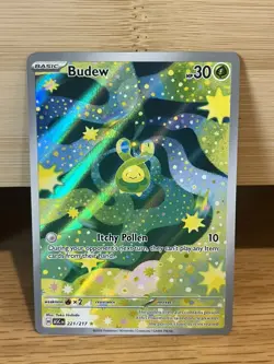 Pokemon Budew 221/217 IR | Pokemon TCG: Ascended Heroes English Near Mint - Image 1