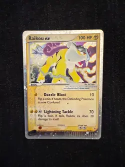 2004 Pokemon EX Team Magma vs Aqua Raikou #92/95 - Image 1