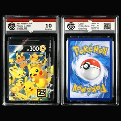 CCG 9.5/10 2021 Pokemon CHN Pikachu V-UNION RRR 4PCS - Image 3