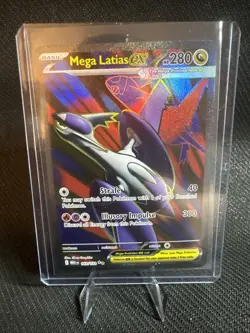 Mega Latias ex 163/132 Me01: Mega Evolution Ultra Rare Holo Pokemon NM - Image 1
