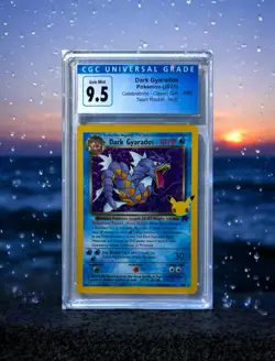 Pokemon Dark Gyarados Holo #8 Celebrations 2021 - CGC 9.5 - Image 1