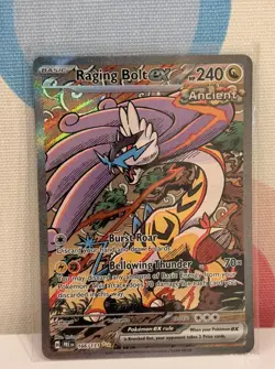 Pokemon TCG Raging Bolt ex 166/131 Sv: Prismatic Evolutions Holo - Image 3