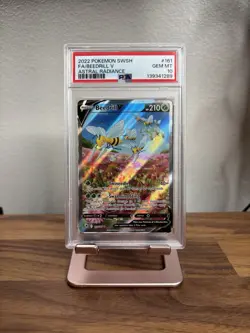 2022 POKEMON SWORD & SHIELD ASTRAL RADIANCE #161 FULL ART/BEEDRILL V PSA 10 - Image 1