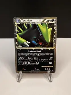 Pokemon TCG Tyranitar Prime Ultra Rare Holo 88/95 Unleashed 160HP Power Claw - Image 1