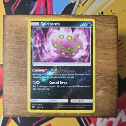Pokemon TCG Spiritomb Shining Legends 47/73 Reverse Holo - Image 1