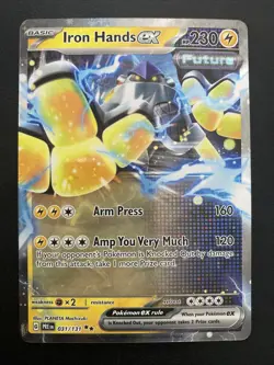 Iron Hands ex 031/131 - Prismatic Evolutions - Pokemon TCG - Double Rare - Image 1