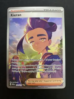 Kieran 174/131 Sir Holo Prismatic Evolutions Pokemon - Image 1