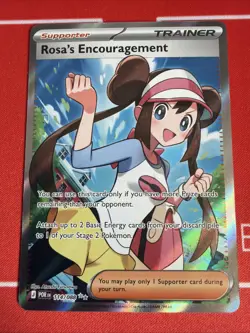 Rosa's Encouragement - 114/088 - SR - Perfect Order - English - Pokemon - Image 1