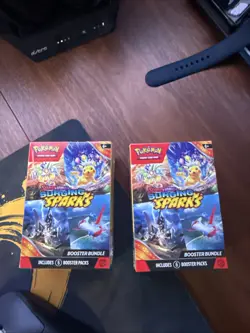 Pokemon Scarlet & Violet - Surging Sparks - Booster Bundle sealed X2 - Image 1
