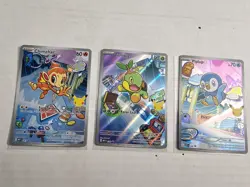 Pokemon TCG First Partner Illustration Collection Series 1 gen 4 starters sinnoh - Image 1