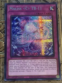 Yu-Gi-Oh! MP25 1st Edition Holo Iron Thunder & Maliss Trap Card Lot - Image 2