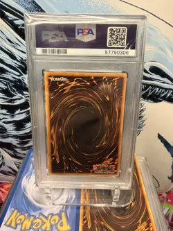 2003 YUGIOH MFC-000 DARK MAGICIAN GIRL SECRET RARE HOLO PSA 9 MINT #57790306 - Image 3