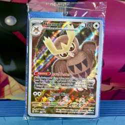 Noctowl - SVP 141 - Sealed - Black Star Promo Holo Card - English - Pokemon - Image 1