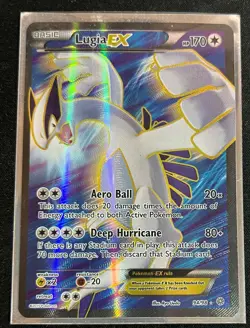 Lugia EX 94/98 XY Ancient Origins Full Art Holo 2015 Pokemon Card NM - Image 1