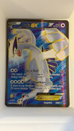 Lugia EX 94/98 XY Ancient Origins Full Art Holo 2015 Pokemon Card NM - Image 3
