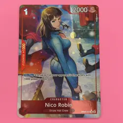 Nico Robin OP05-010 Full Art PRB-01 Premium The Best One Piece Card English - Image 1