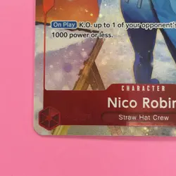Nico Robin OP05-010 Full Art PRB-01 Premium The Best One Piece Card English - Image 4