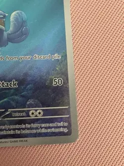 Pokemon TCG Wartortle 171/165 Scarlet & Violet 151 Illustration Rare Card - Image 4