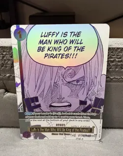 One Piece Card Game Luffy Is the Man Who Will Be King of the Pirates!!! 3rd - Image 1