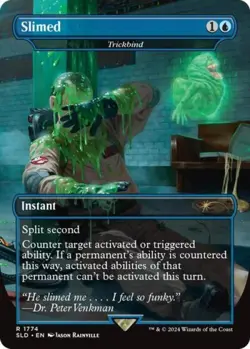 MTG English Slimed - Trickbind NM Normal Secret Lair - Image 1