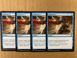 MTG 4x Spell Pierce # 81 Ixalan Pauper Modern Magic the Gathering x4 NM - Image 1