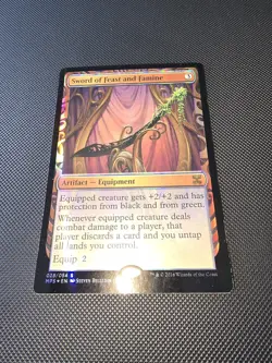 Magic: The Gathering Sword of Feast and Famine Foil Mythic Kaladesh 028/054 - Image 2