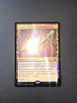 Magic: The Gathering Sword of Feast and Famine Foil Mythic Kaladesh 028/054 - Image 3