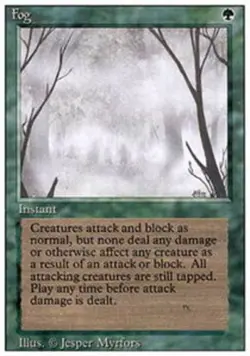 MTG - Fog - 3rd Edition (Revised) - NM, English Magic FLAT RATE SHIP - Image 1