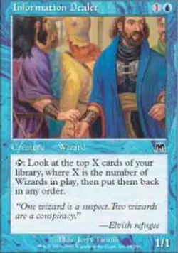 MTG - Information Dealer - Onslaught - NM, English Magic FLAT RATE SHIP - Image 1