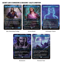 🔥 MTG PRESALE Secret Lair Drop D&D Gale's Ambition 🔥 - Image 1