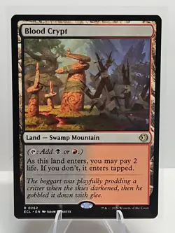 MTG Magic The Gathering TCG Blood Crypt Lorwyn Eclipsed Regular - Image 1