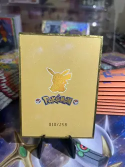 Squirtle Starry Night RARE Pokemon Card - Mengka WR Metal SERIALIZED 010/258 - Image 2