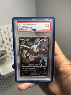 Lugia V Silver Tempest 186/195 Full Art Alt Art PSA 9 Mint 2022 Pokemon SWSH - Image 3